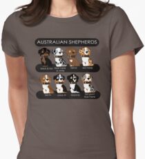 Australian Shepherds Women's Fitted T-Shirt