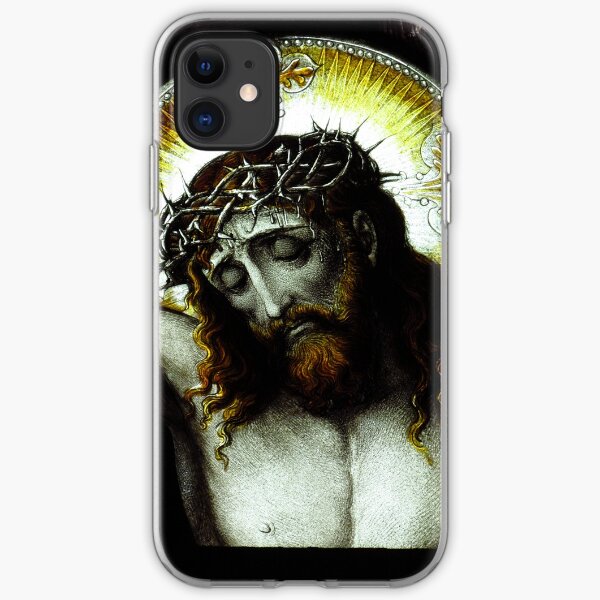 The Crucifixion, St Brelade, Jersey iPhone Soft Case