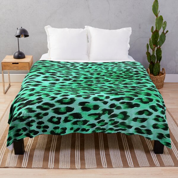 Item preview, AquaMarine Tones Leopard Skin Camouflage Pattern designed and sold by taiche.