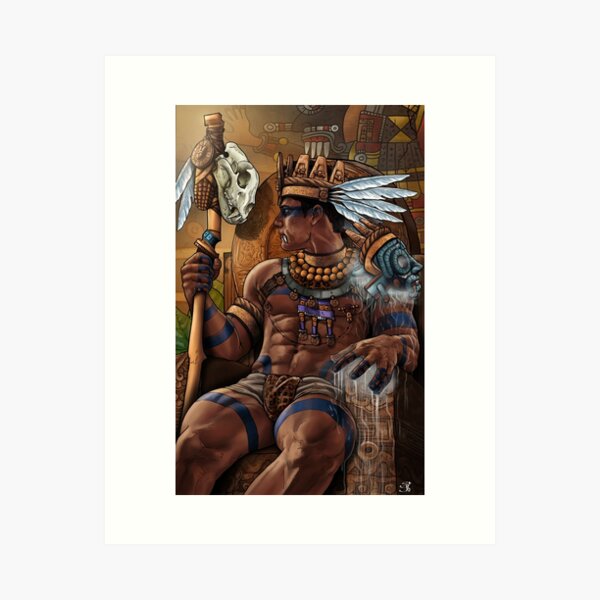 Tlaloc Art Print