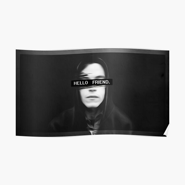 M. Robot Bonjour Ami Poster