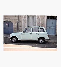 Renault 4, "Quatrelle" Photographic Print