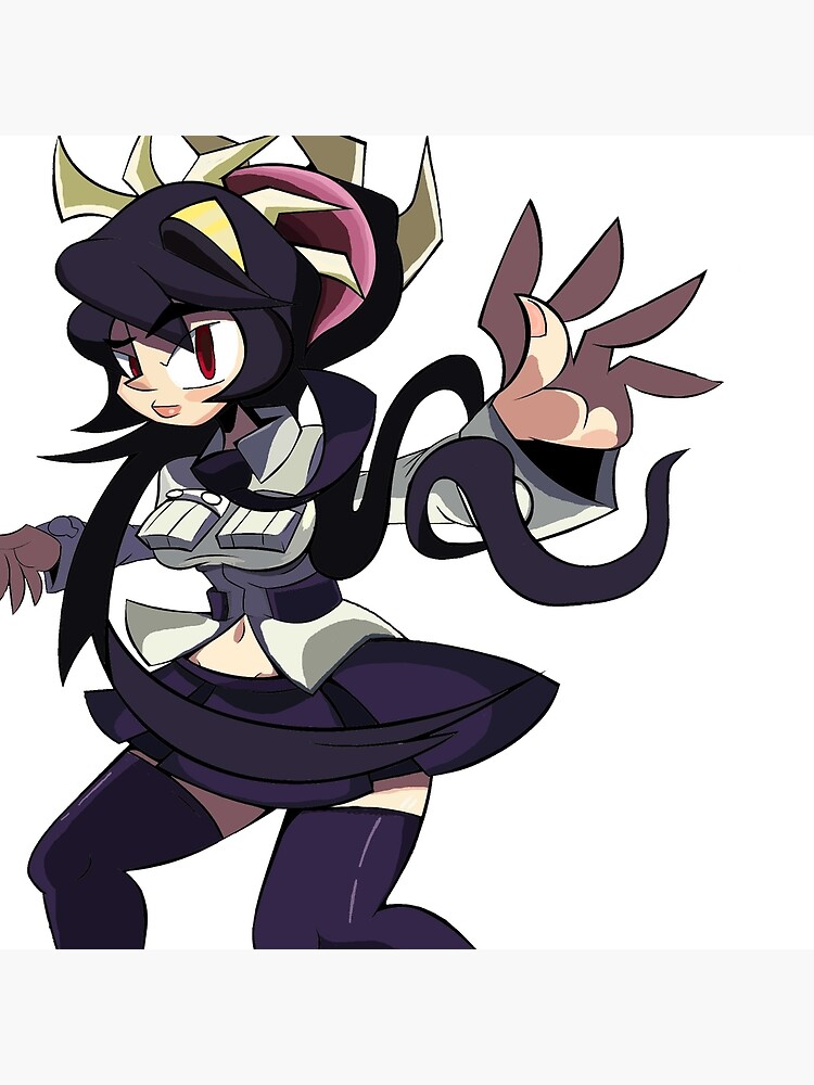 eliza skullgirls body pillow