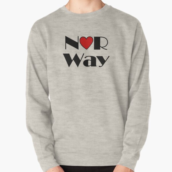 Norway Heart Pullover Sweatshirt