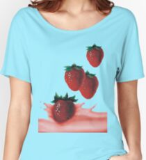 fragole Women's Relaxed Fit T-Shirt