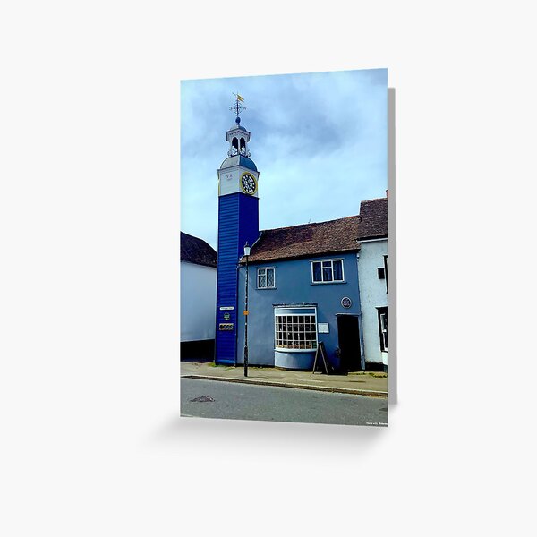 Coggeshall Clockhouse (Coggeshall - Essex) Greeting Card