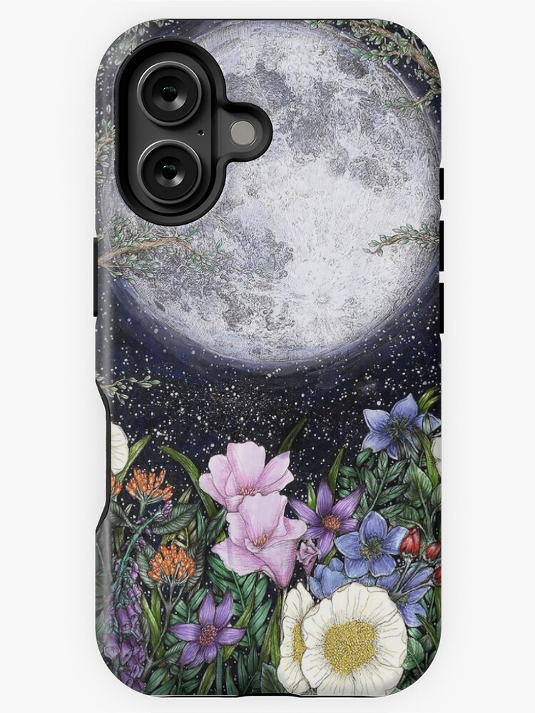 Aperçu 1 sur 4. Coque iPhone avec l'œuvre Minuit dans le jardin II créée et vendue par ECMazur.