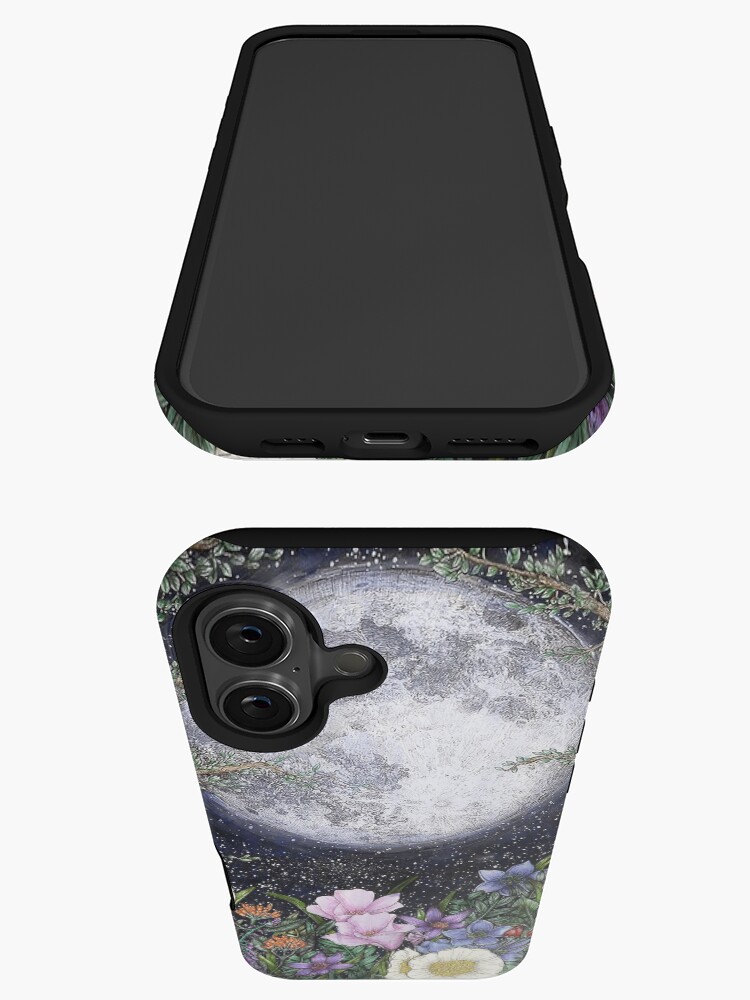 Aperçu 3 sur 4. Coque iPhone avec l'œuvre Minuit dans le jardin II créée et vendue par ECMazur.