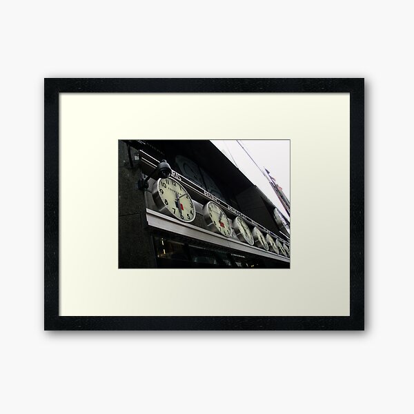 Got the time? Framed Art Print