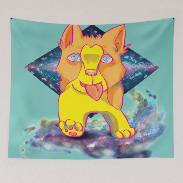 Item preview, Corgi of Galaxy designed and sold by sloppyink.