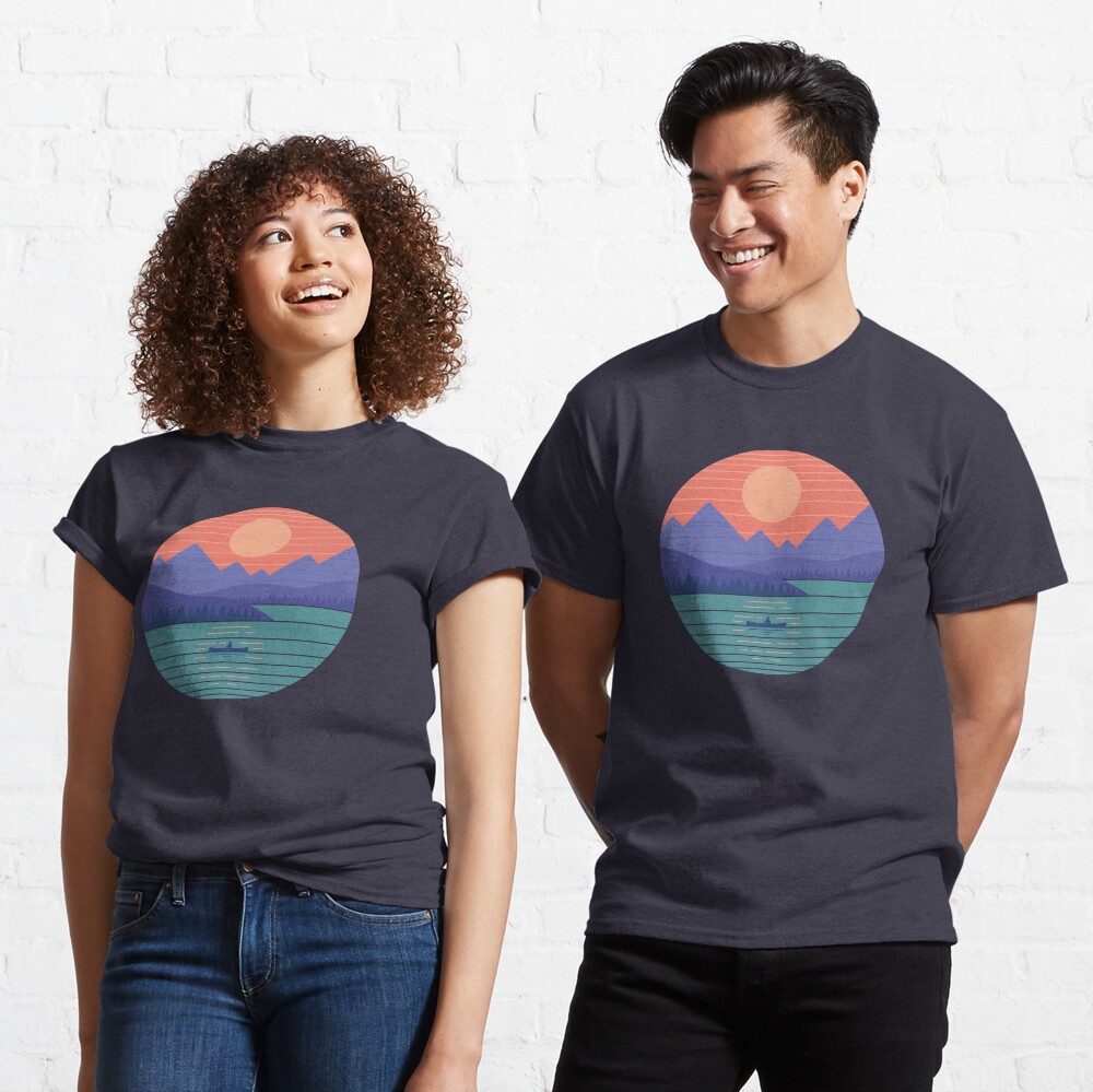 Peaceful Reflection Classic T-Shirt