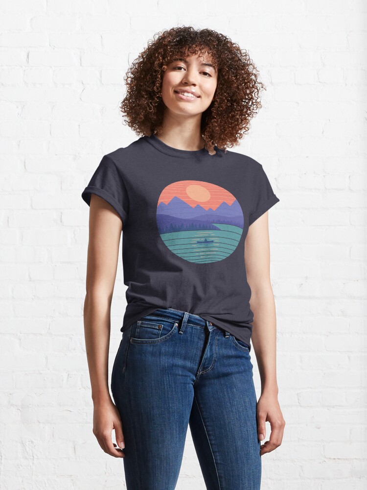 Alternate view of Peaceful Reflection Classic T-Shirt