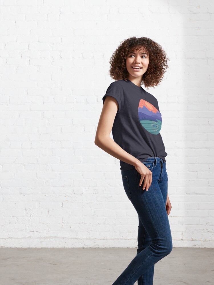 Alternate view of Peaceful Reflection Classic T-Shirt