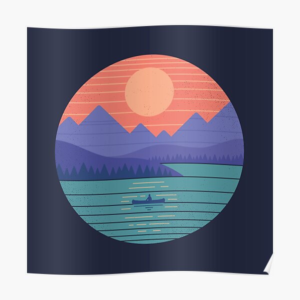 Peaceful Reflection Poster