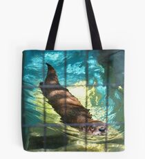 Otter Delight ~ Ms Misu at Hawk Creek Tote Bag