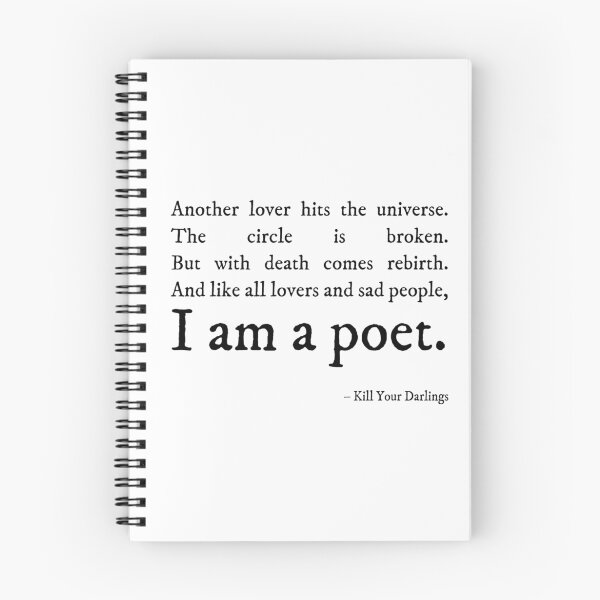 Item preview, Kill Your Darlings Quote designed and sold by Kelly Ni.