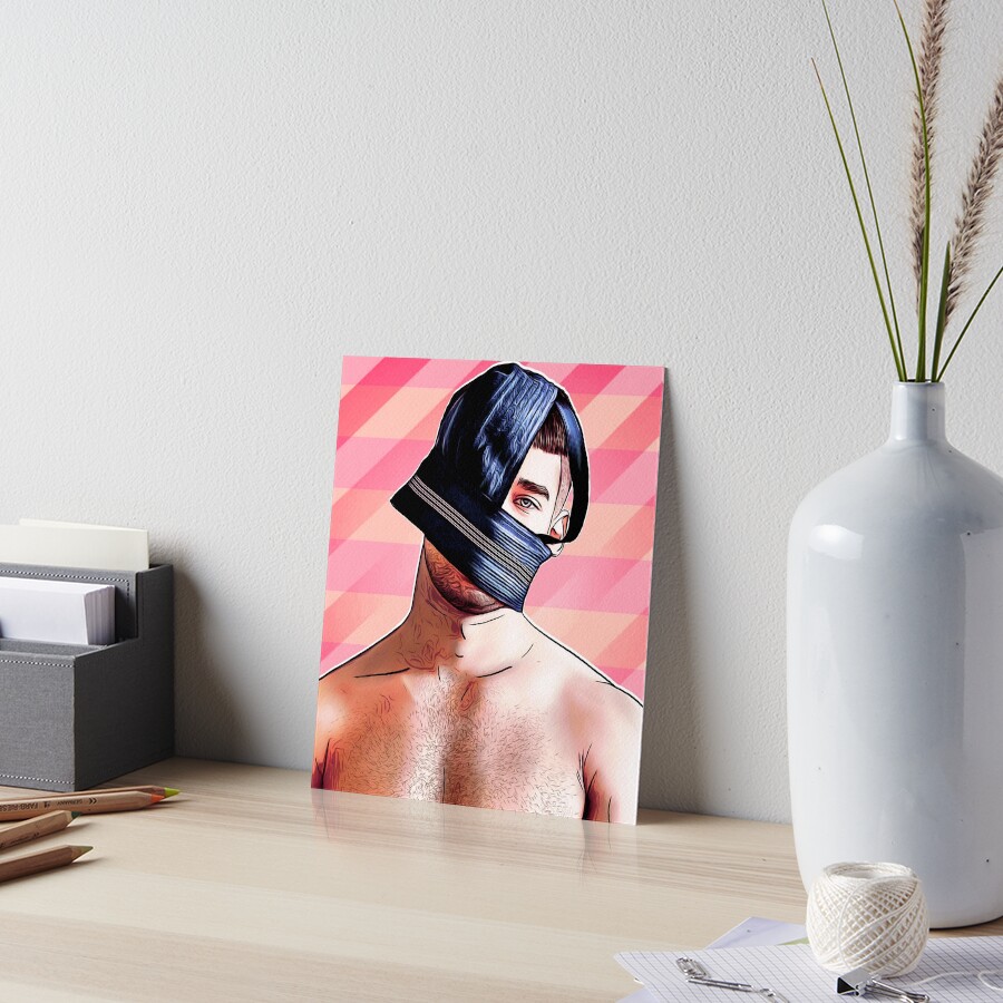 Used Art Board Print