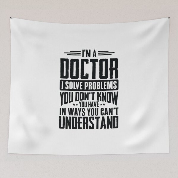 Item preview, Doctor Shirt I Solve Problems You Have Funny Gift Tee designed and sold by Orange Pieces.