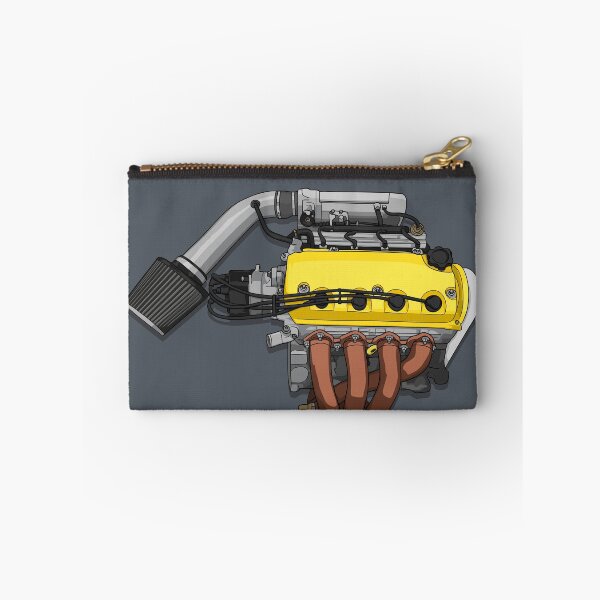 Item preview,  D16 Engine sticker yellow designed and sold by ArtyMotive.