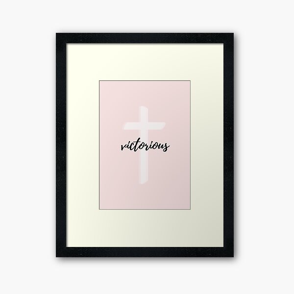 Victory belongs to Jesus Poster for Sale by DreezyJ