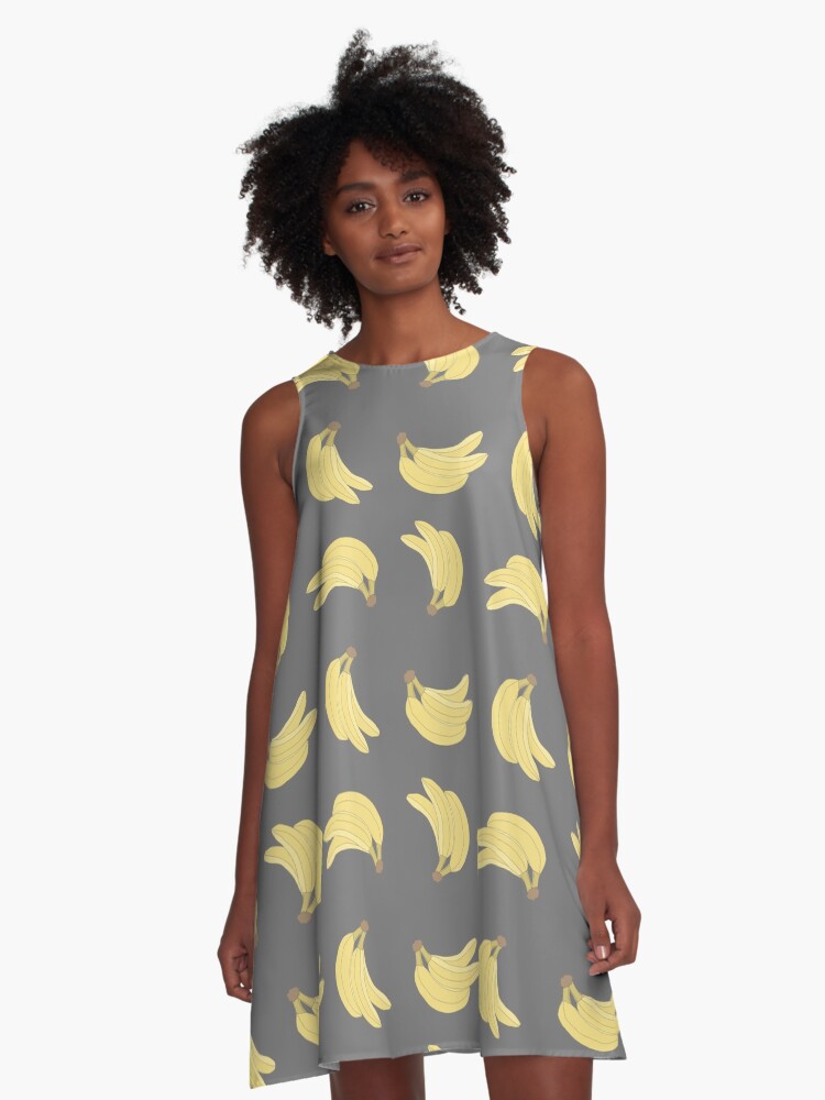 Banana print dress hotsell