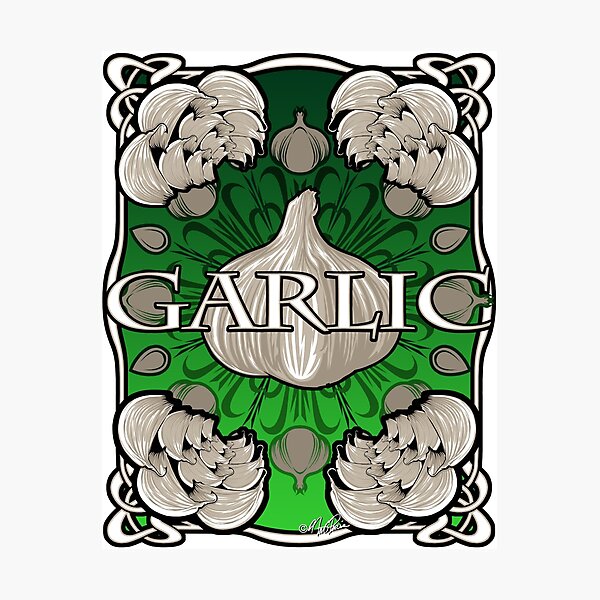 Item preview, GARLIC!! designed and sold by rewireddesign.