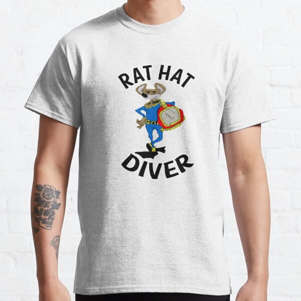 Rat Hat Diver Classic T-Shirt