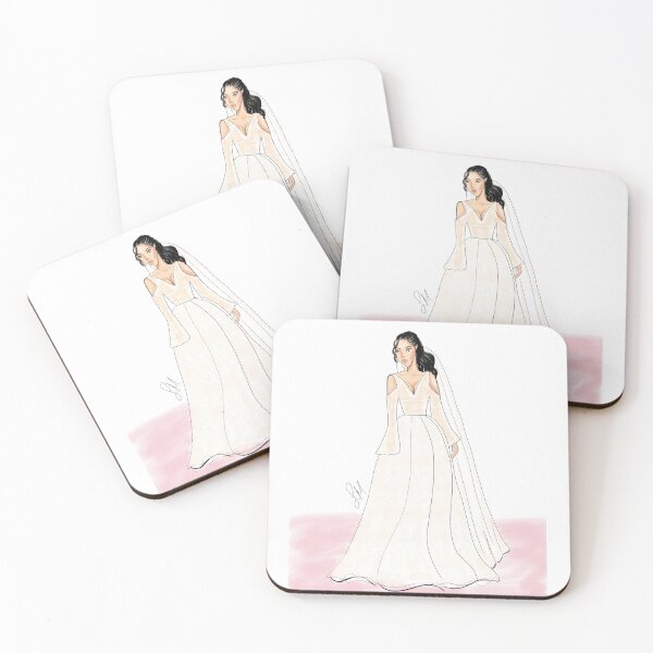 Item preview, Bride Wedding Art Print  designed and sold by SMillustrations.