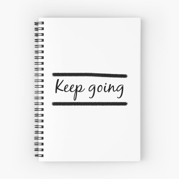 Item preview, Keep going short quote designed and sold by Minimalist Quotes and Sayings.