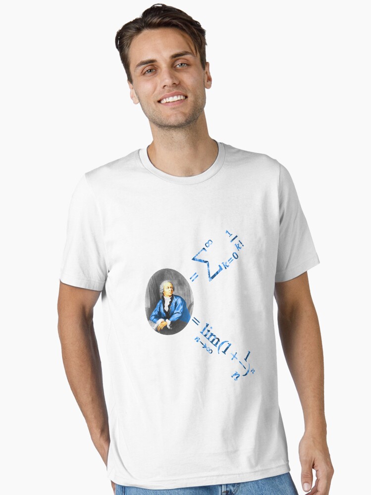 Thumbnail 1 of 7, Essential T-Shirt, Leonhard Euler designed and sold by GePadeSign.