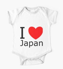 Ich liebe japan Baby Body Kurzarm