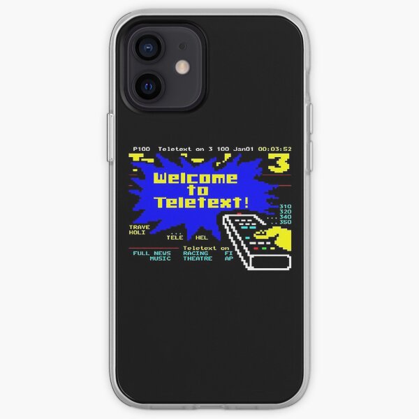 Welcome to Teletext! iPhone Soft Case