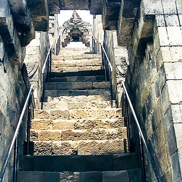 Artwork thumbnail, Borobudur - stairs to heaven by steppeland