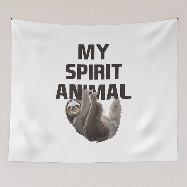 Artikelvorschau, Funny Sloth Design My Spirit Animal Rainforest Animal Gifts design entworfen und verkauft von stuch75.
