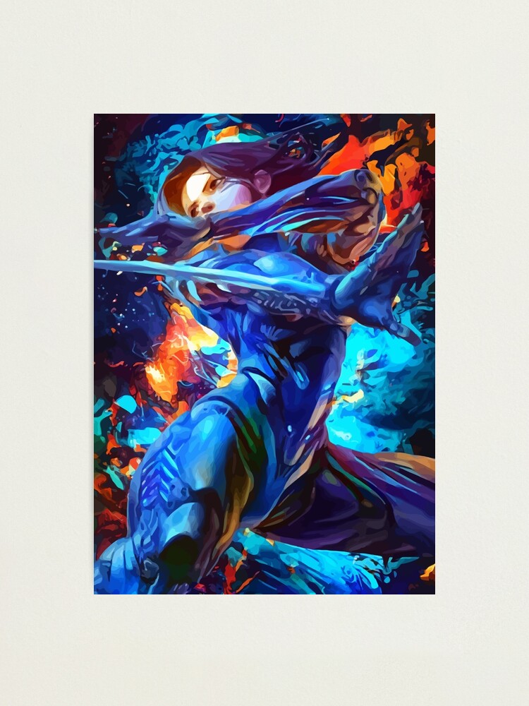 Alternate view of Blue Angel Photographic Print