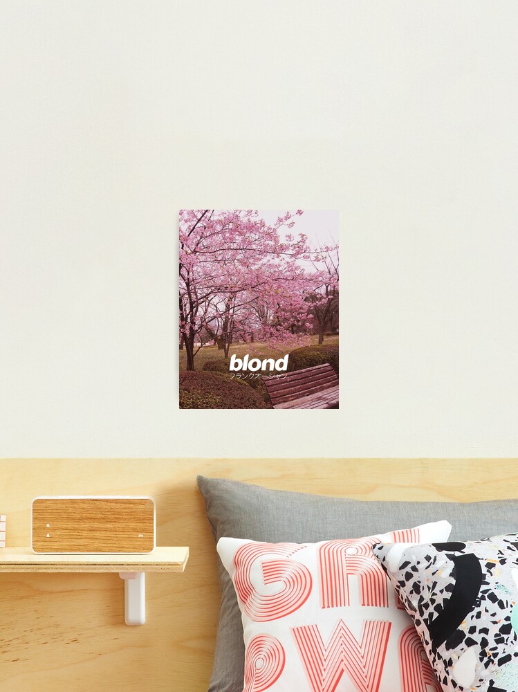 Thumbnail 2 of 3, Photographic Print, Frank Ocean Blond | Japanese Cherry Blossom Version designed and sold by miiaa.