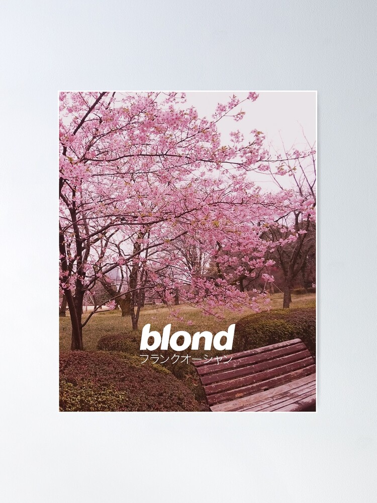 Alternate view of Frank Ocean Blond | Japanese Cherry Blossom Version  Poster