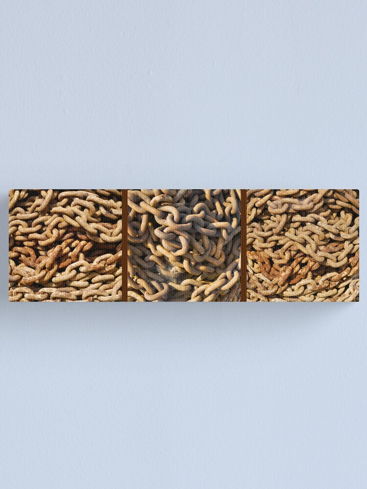 Alternate view of Metal jumble Canvas Print