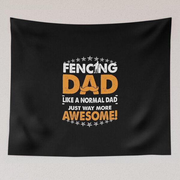 Item preview, Fencing product - Dad Like a Normal - Gift for Fencer designed and sold by stuch75.