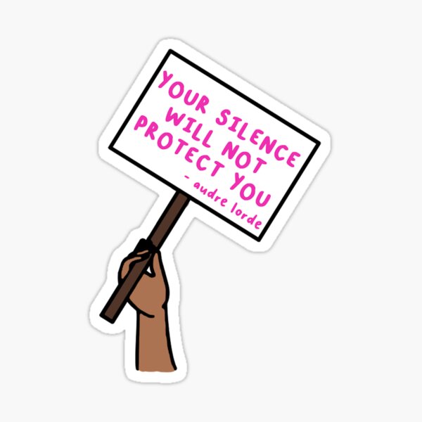 Item preview, your silence will not protect you designed and sold by lil kt.