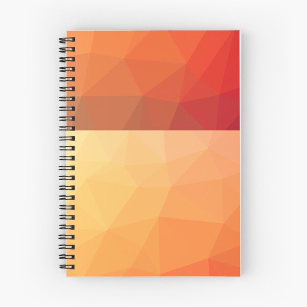 Item preview, Modern Triangle Geometric Ombre Orange Tones Pattern designed and sold by Artification.