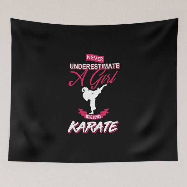 Item preview, This karate girl design is the perfect gift for martial artists who loves Taekwondo or Kung Fu designed and sold by alwe-designs.