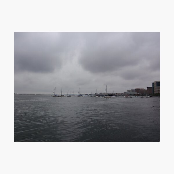 serious sky Photographic Print