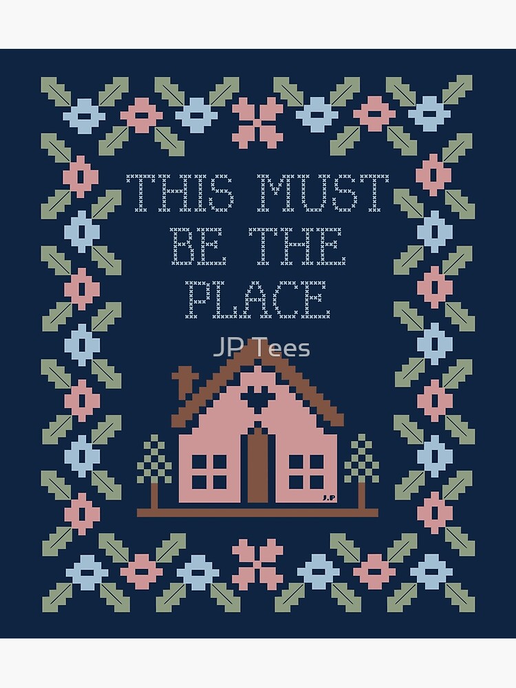 Thumbnail 3 of 3, Canvas Print, Talking Heads- This must be the place designed and sold by Joanna Pearson.