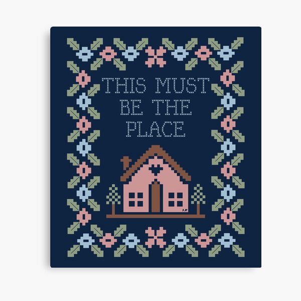 Talking Heads- This must be the place Canvas Print
