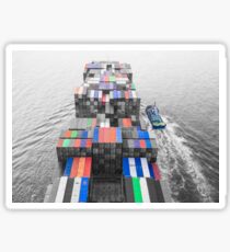 Maritim - Containerschiff Sticker