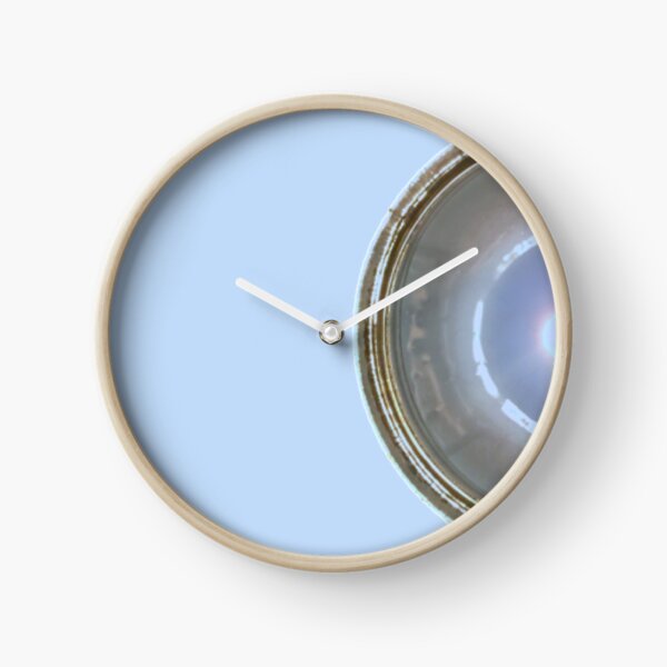 Half Circle - Blue Clock