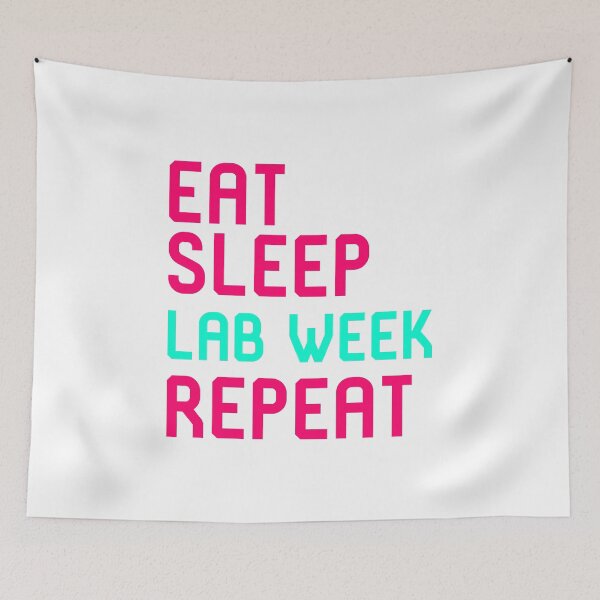 Item preview, Eat Sleep Lab Week Skilled Researcher Fun Gift designed and sold by at85productions.