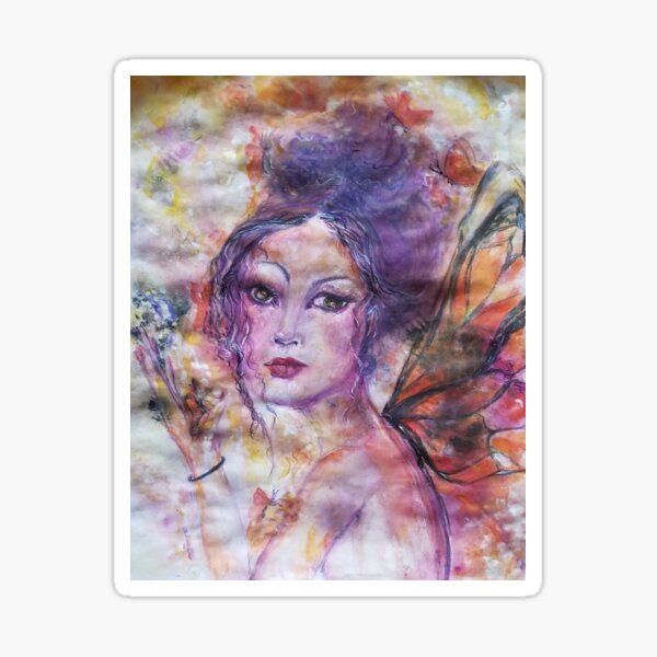 Angels In The Garden Sticker