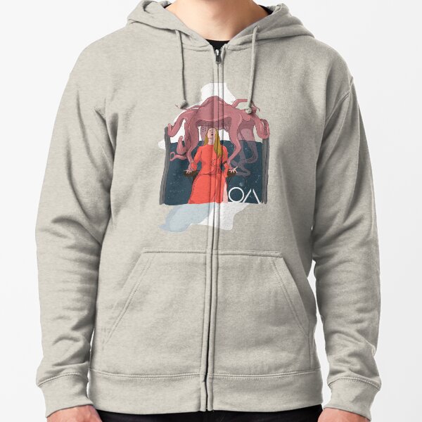 The OA Octopus - Old Night Zipped Hoodie